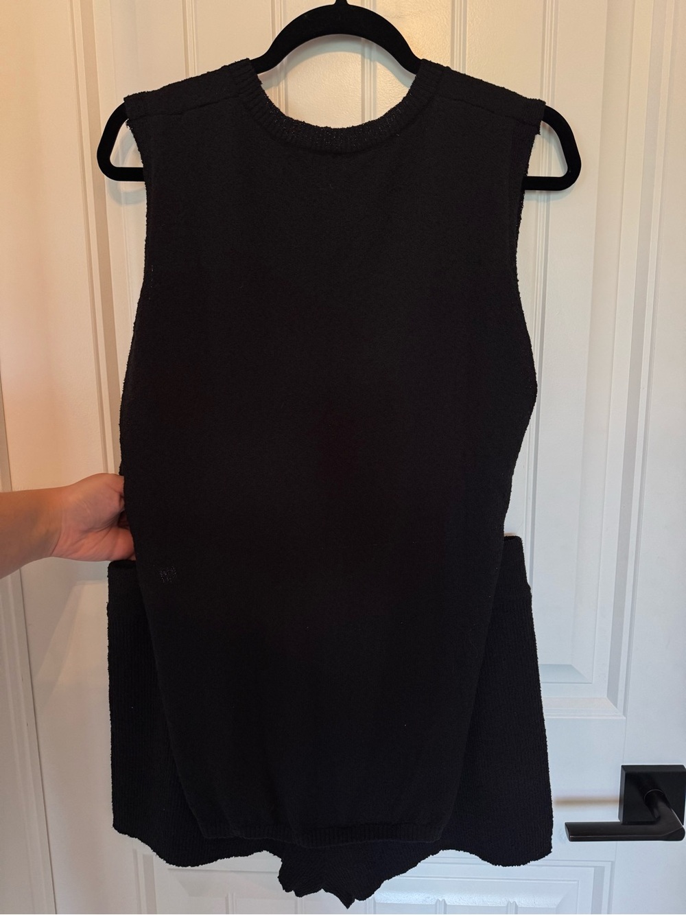 Size XL, Amazon Black Knit 2-Piece Set